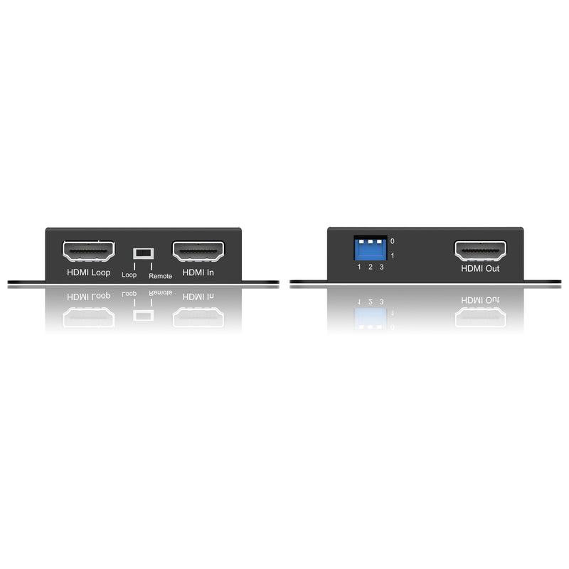 FoxunHD HDMI Extender - Support 50m(164ft)1080P/IR/POC/EDID/Loopout