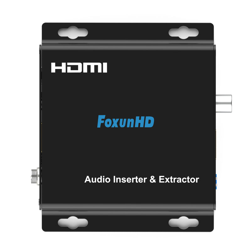 FoxunHD HDMI Audio Embedder & Extractor - Support 4K@60HZ 4:4:4