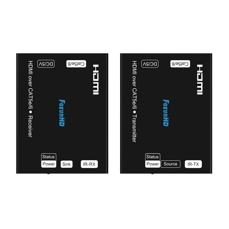 FoxunHD HDMI Extender - Support 60m(196ft) 1080P/Bi-directional IR