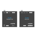 FoxunHD HDMI Extender - Support 70m(230ft) 4K@60HZ 4:4:4/ IR/Audio extraction/POC/Loop out SX-EX63