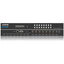 FoxunHD 8x8 HDMI Matrix - Support 4K@60HZ 4:4:4/Audio extraction/Control via IR, RS232, IP, Webgui, Control4 SX-MX11B