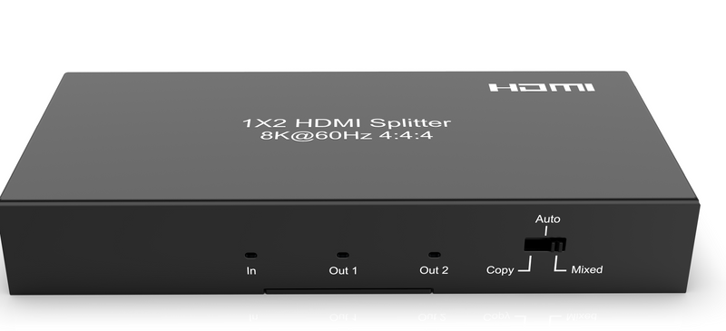 1x2 HDMI splitter-Support 8K@60HZ 4:4:4 SX-SP33