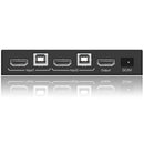 FoxunHD 2x1 HDMI KVM Switch - Support 4K SX-KVM201