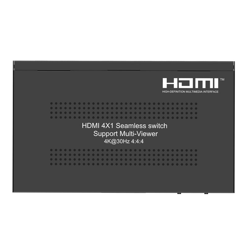 FoxunHD 4X1 HDMI Seamless switch - Support 4K/Multi-Viewer/IR