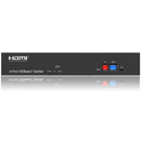 FoxunHD  1x4 HDBaseT Splitter extender - Support  40m(130ft) 4K@60HZ 4:4:4, 70m(230ft) 1080P/Loopout/IR/POC/Downscaler SX-SPH05
