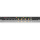 FoxunHD 4x4 HDBaseT Matrix - Support 4K@60 4:4:4/Audio extraction/POC/Downscaler/Control via IR,RS232,IP,PC Tool, Control4 SX-MX07C