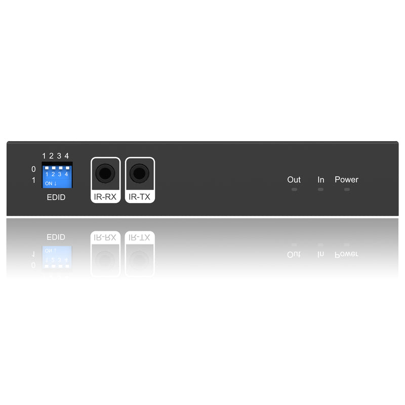 FoxunHD 1x2 HDMI Splitter Extender - Support 50m(164ft) 1080P/Loop Out/IR SX-SPE102