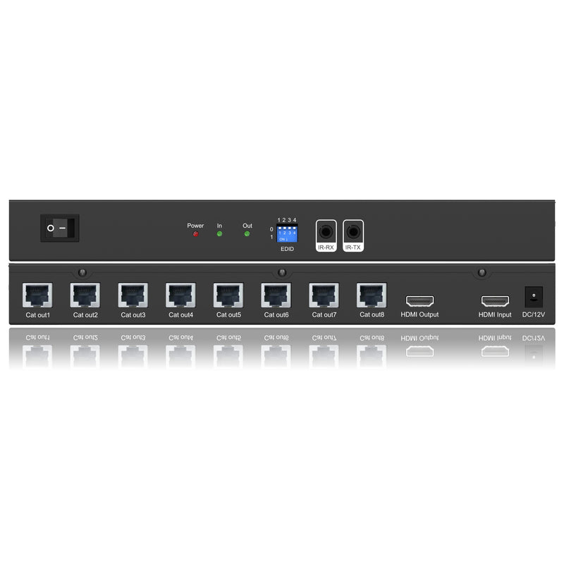FoxunHD 1x8 HDMI Extender Splitter